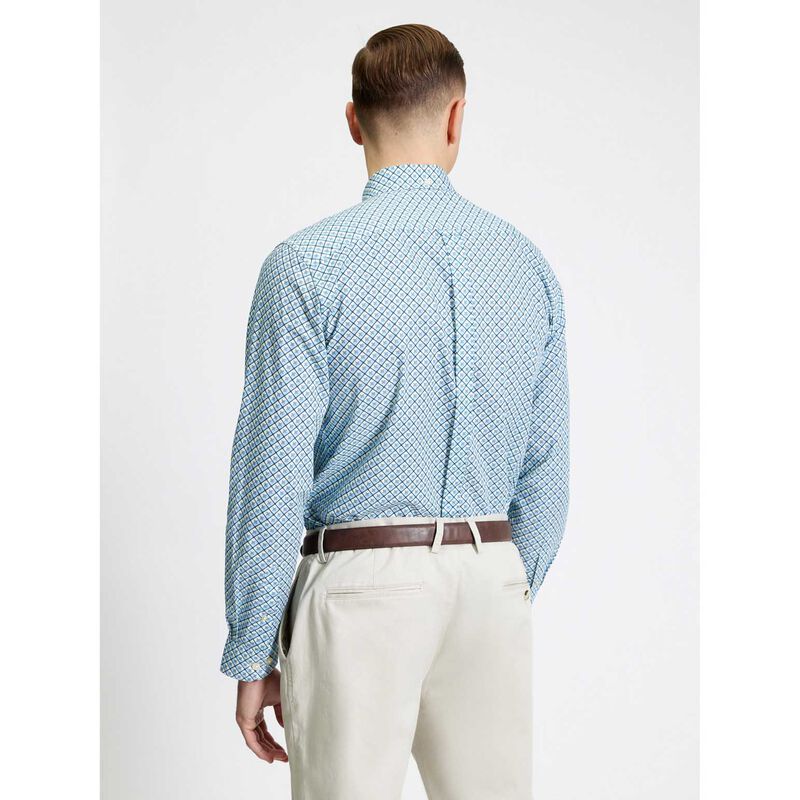 Ben Sherman Split Geo Print Shirt image number 1